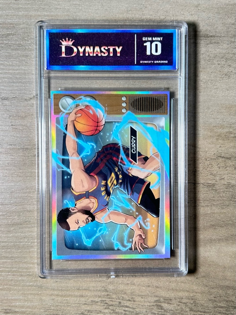Stephen Curry 2025 Topps Anime #A13 Gem Mint 10 Novelty Basketball Card.